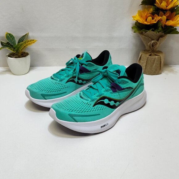 Saucony Ride Fifteen Running Shoes WMNS 10 Model S10729-26 PWRRun Foam Midsole - Picture 2 of 12